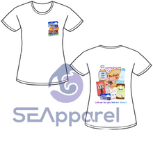 Load image into Gallery viewer, “Love Us Like You Love Our Snacks” - fitted white tee
